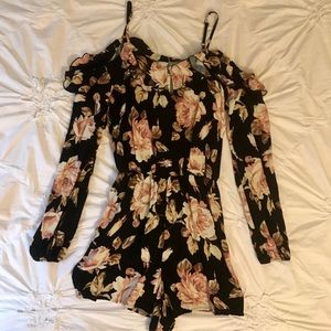 NWT American Rag Off the Shoulder Romper